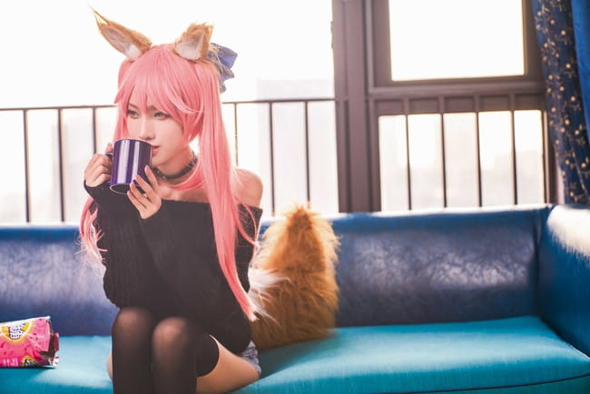 Fate/Grand Orde 玉藻前 尼禄 玛修 御姐 美食 cosplay