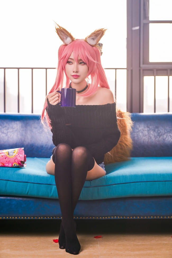 Fate/Grand Orde 玉藻前 尼禄 玛修 御姐 美食 cosplay