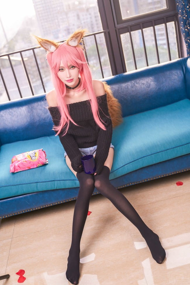 Fate/Grand Orde 玉藻前 尼禄 玛修 御姐 美食 cosplay