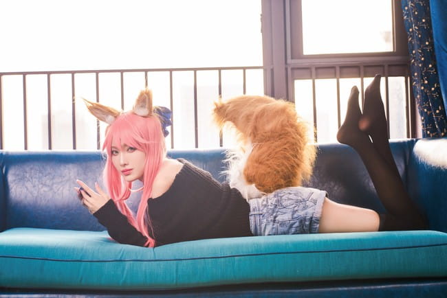 Fate/Grand Orde 玉藻前 尼禄 玛修 御姐 美食 cosplay