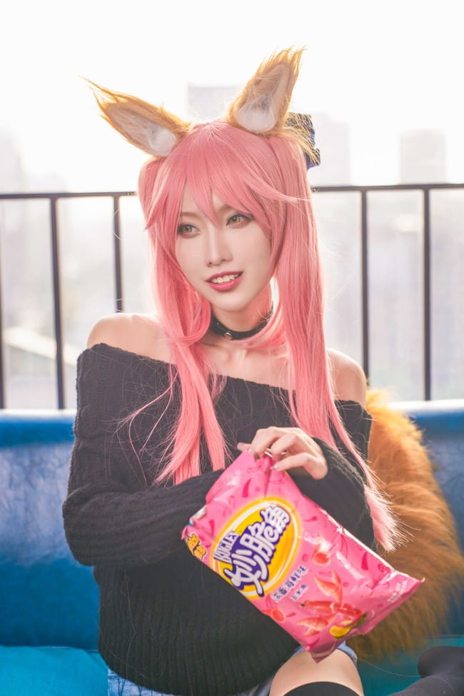 Fate/Grand Orde 玉藻前 尼禄 玛修 御姐 美食 cosplay