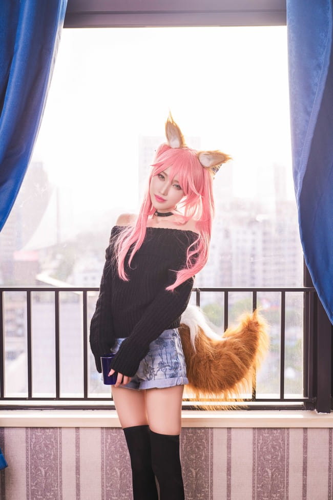 Fate/Grand Orde 玉藻前 尼禄 玛修 御姐 美食 cosplay