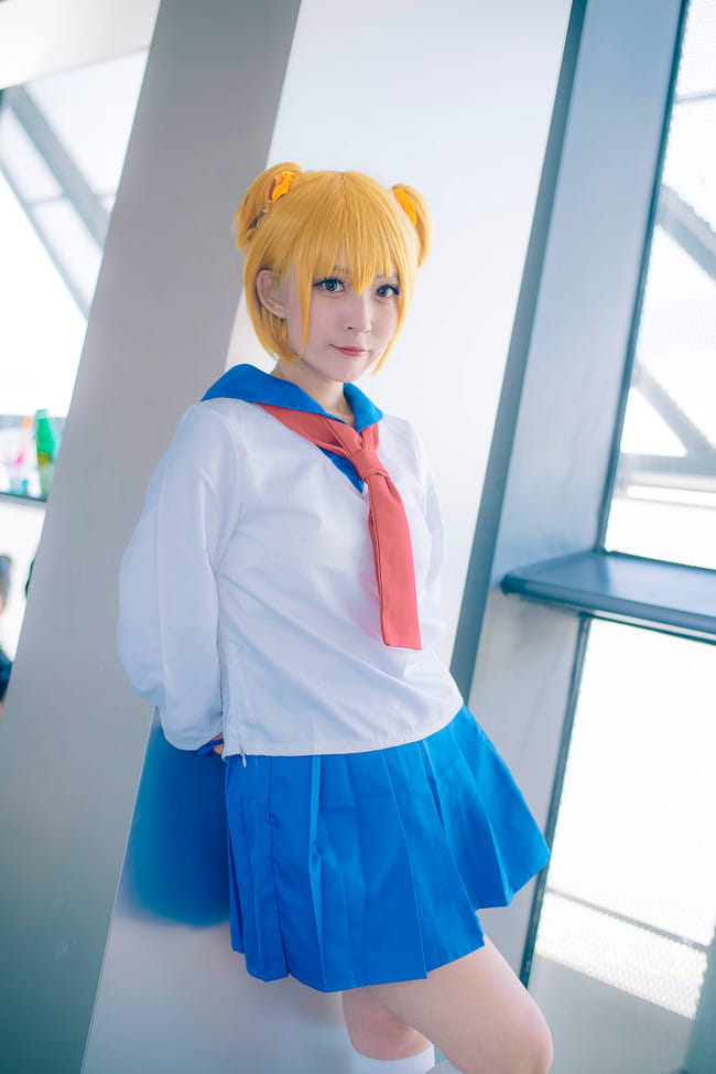 pop子和pipi美的日常 pop 表情包 萝莉 pop子 cosplay