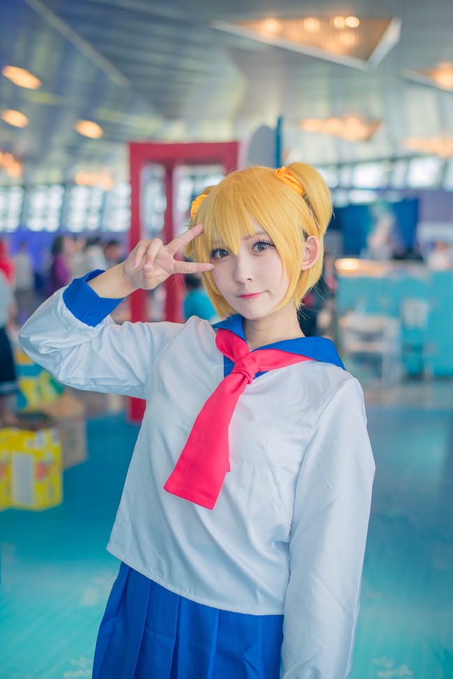 pop子和pipi美的日常 pop 表情包 萝莉 pop子 cosplay
