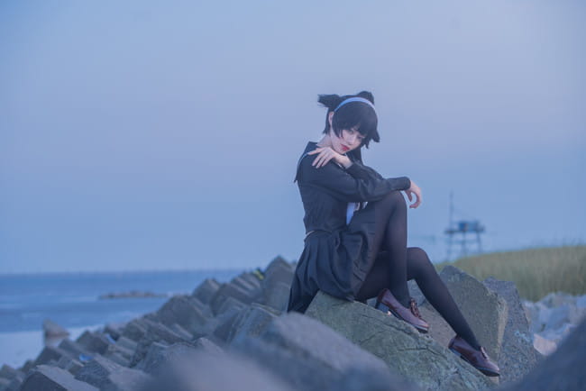 碧蓝航线 黑丝 高雄獒 cosplay