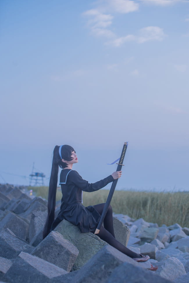 碧蓝航线 黑丝 高雄獒 cosplay