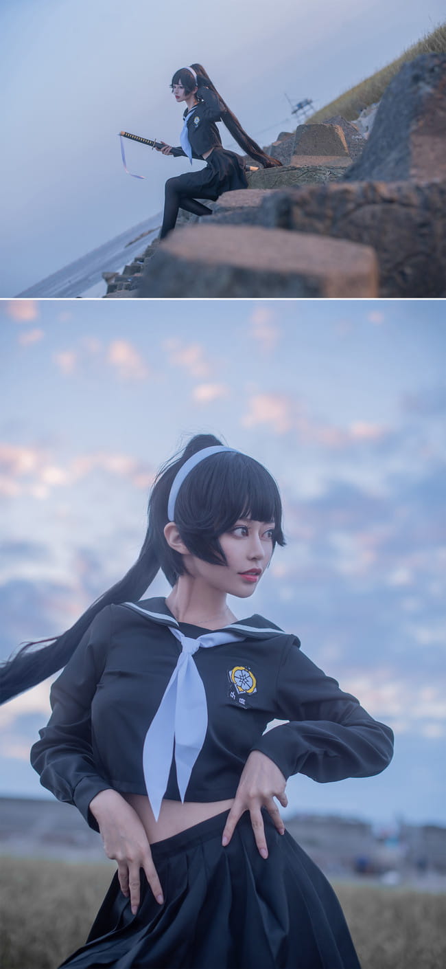 碧蓝航线 黑丝 高雄獒 cosplay