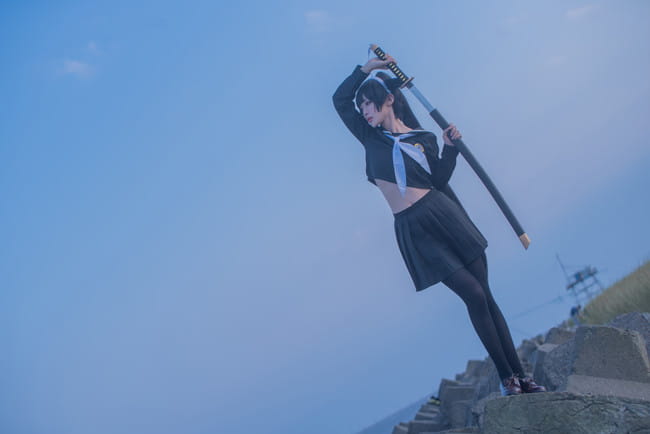 碧蓝航线 黑丝 高雄獒 cosplay