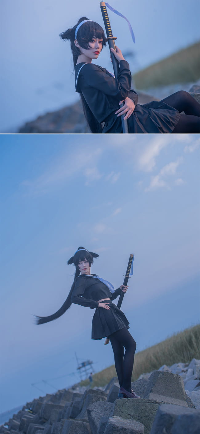 碧蓝航线 黑丝 高雄獒 cosplay