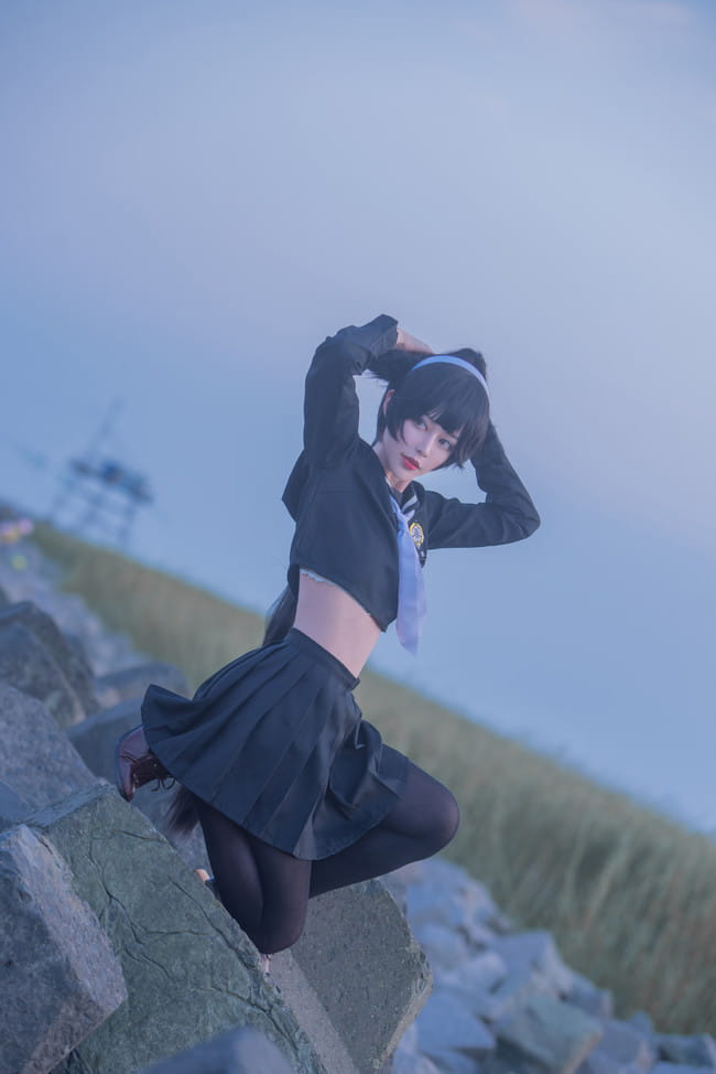 碧蓝航线 黑丝 高雄獒 cosplay