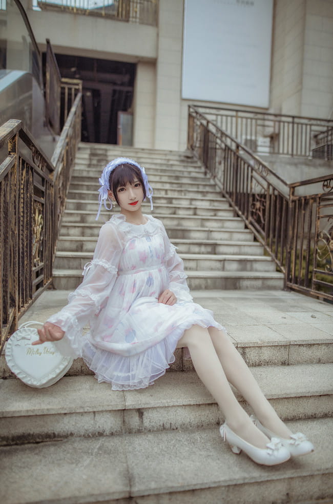 Lolita私影 蕾丝贝壳 OLITA装扮 cosplay