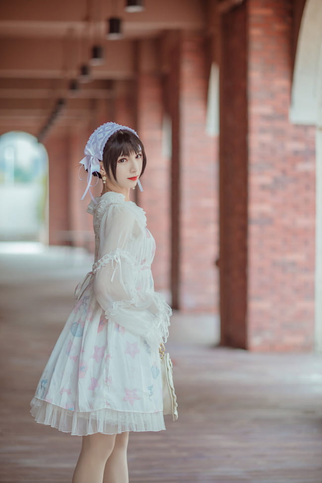 Lolita私影 蕾丝贝壳 OLITA装扮 cosplay