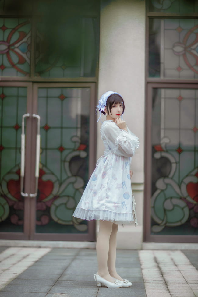 Lolita私影 蕾丝贝壳 OLITA装扮 cosplay