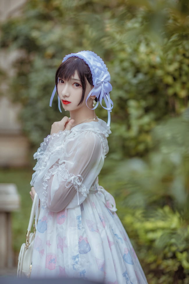 Lolita私影 蕾丝贝壳 OLITA装扮 cosplay