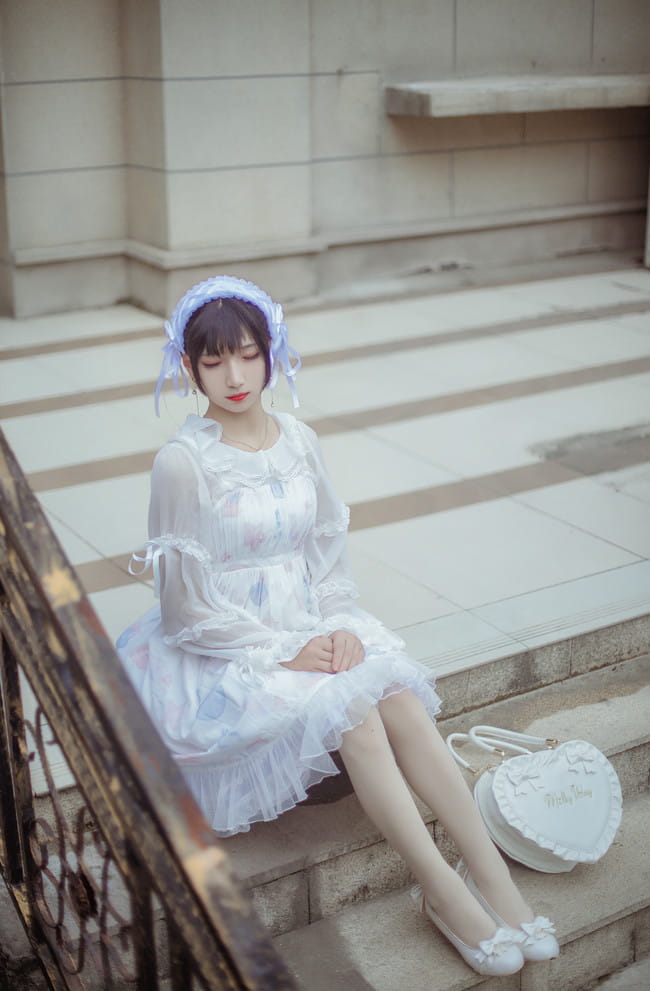 Lolita私影 蕾丝贝壳 OLITA装扮 cosplay