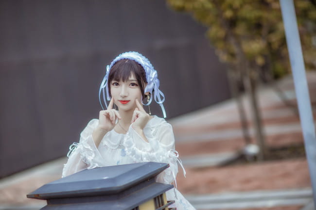 Lolita私影 蕾丝贝壳 OLITA装扮 cosplay