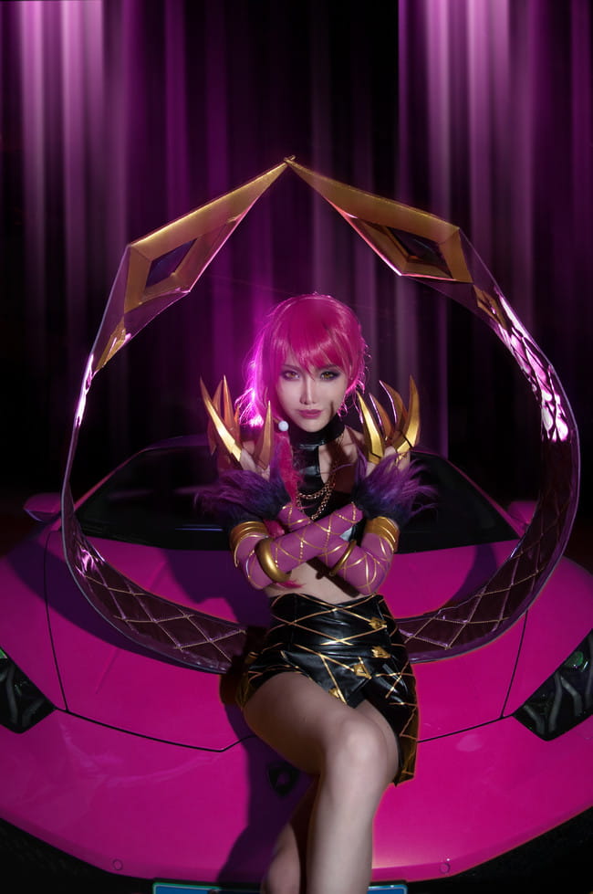 【cos正片】KDA 女团 伊芙琳×阿狸cos
