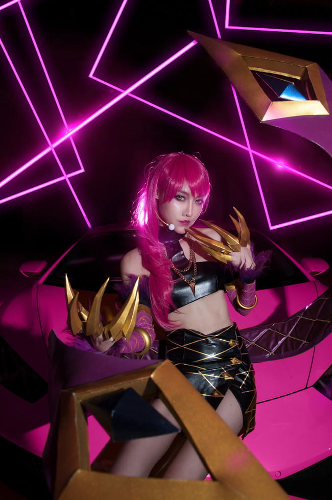 【cos正片】KDA 女团 伊芙琳×阿狸cos