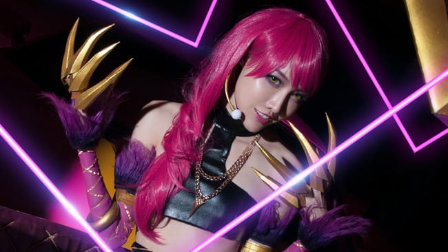 【cos正片】KDA 女团 伊芙琳×阿狸cos