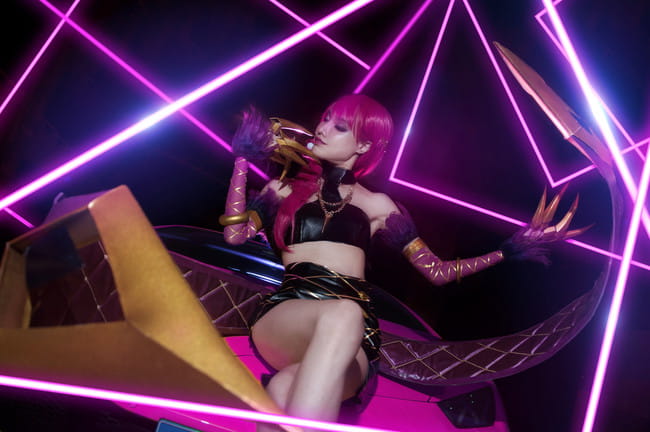 【cos正片】KDA 女团 伊芙琳×阿狸cos