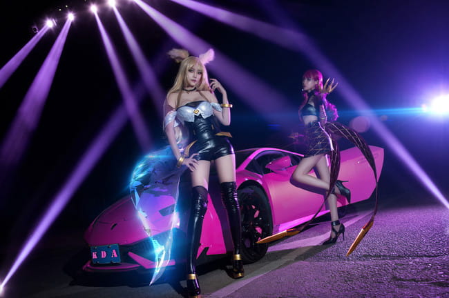 【cos正片】KDA 女团 伊芙琳×阿狸cos