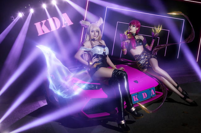【cos正片】KDA 女团 伊芙琳×阿狸cos