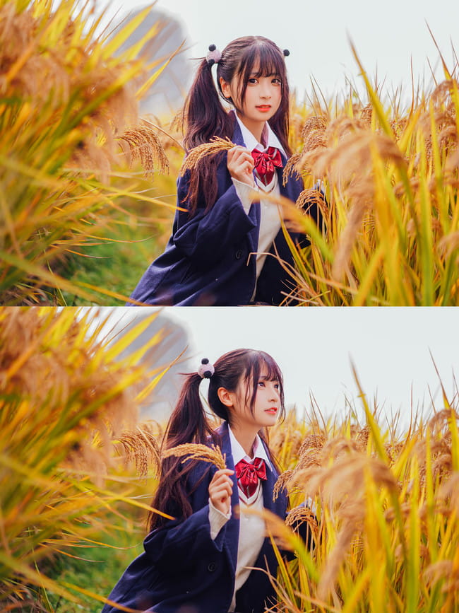 是秋天哦 萝莉 jk 水手服 cosplay