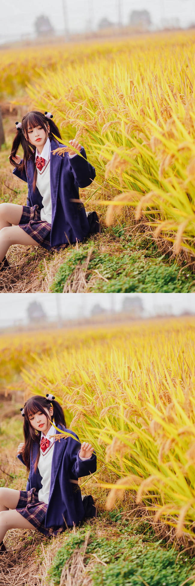 是秋天哦 萝莉 jk 水手服 cosplay