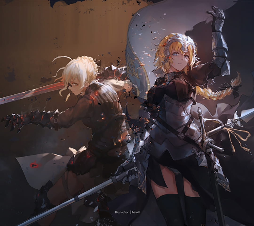 贞德电脑壁纸第一期fgo(1)