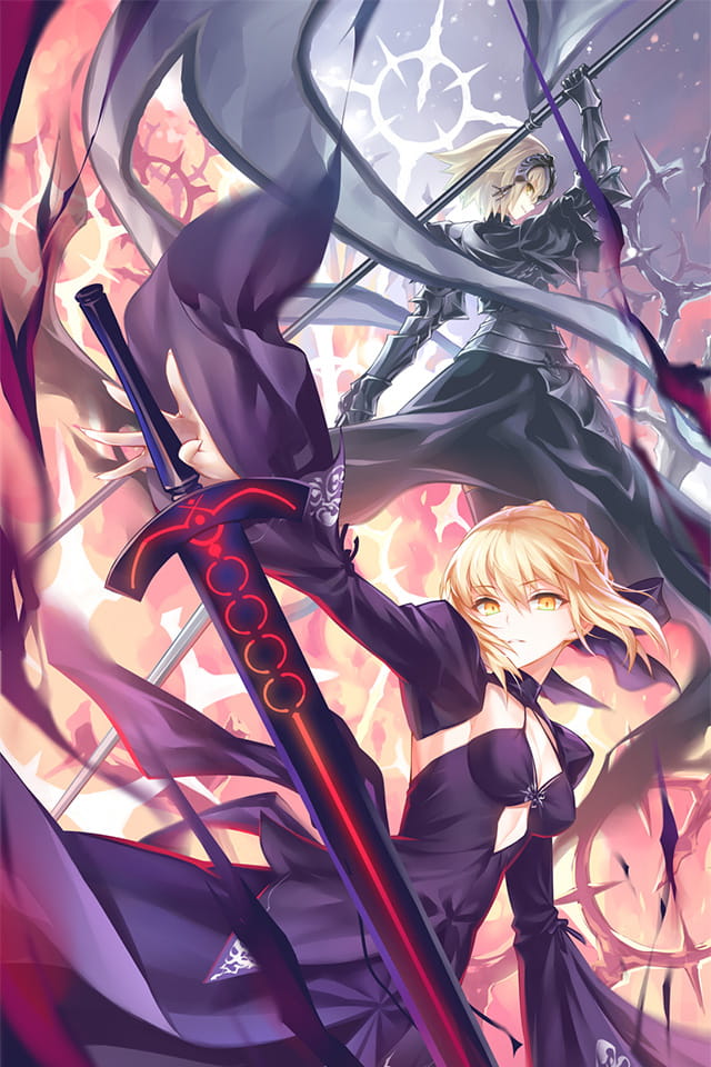 fgo手机壁纸第一期贞德(1)