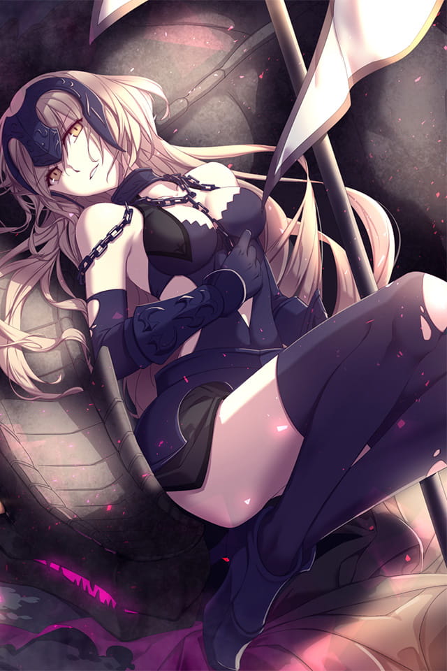 fgo手机壁纸第一期贞德(1)