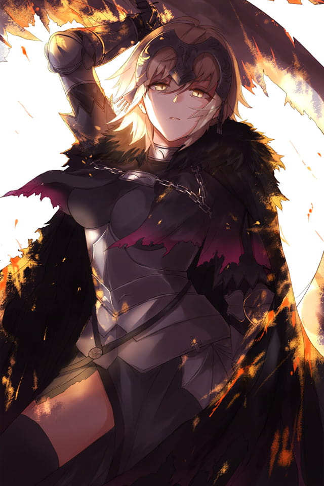 fgo手机壁纸第一期贞德(1)