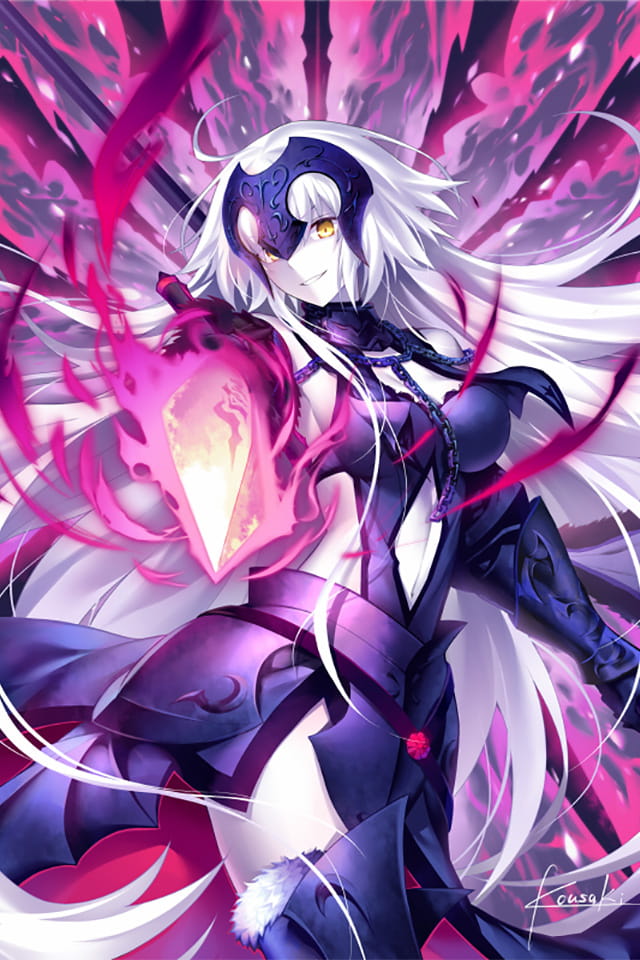 fgo手机壁纸第一期贞德(1)