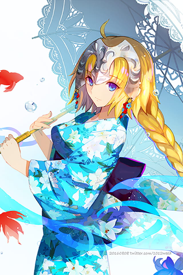 fgo手机壁纸第一期贞德(1)