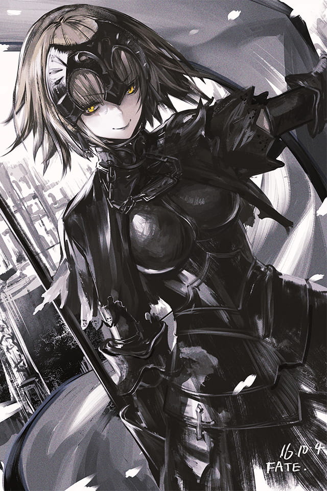 fgo手机壁纸第一期贞德(1)