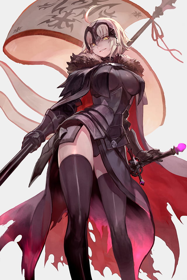 fgo手机壁纸第一期贞德(1)