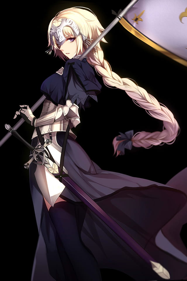 fgo手机壁纸第一期贞德(1)
