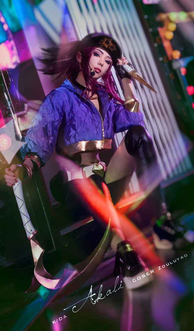 英雄联盟 九尾妖狐阿狸 KDA女团 伊芙琳卡莎 阿卡丽