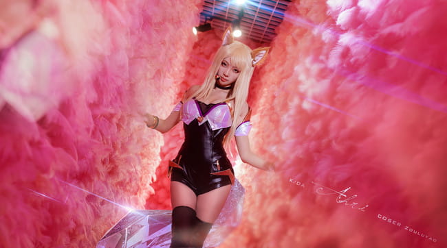 英雄联盟 九尾妖狐阿狸 KDA女团 伊芙琳卡莎 阿卡丽