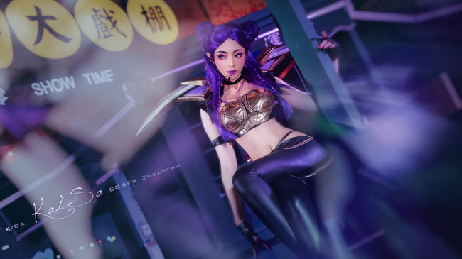 英雄联盟 九尾妖狐阿狸 KDA女团 伊芙琳卡莎 阿卡丽