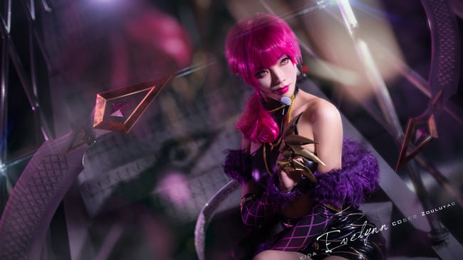 英雄联盟 九尾妖狐阿狸 KDA女团 伊芙琳卡莎 阿卡丽