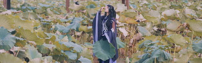 剑侠情缘网络版叁 万花 双花 cosplay