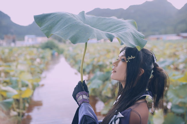 剑侠情缘网络版叁 万花 双花 cosplay