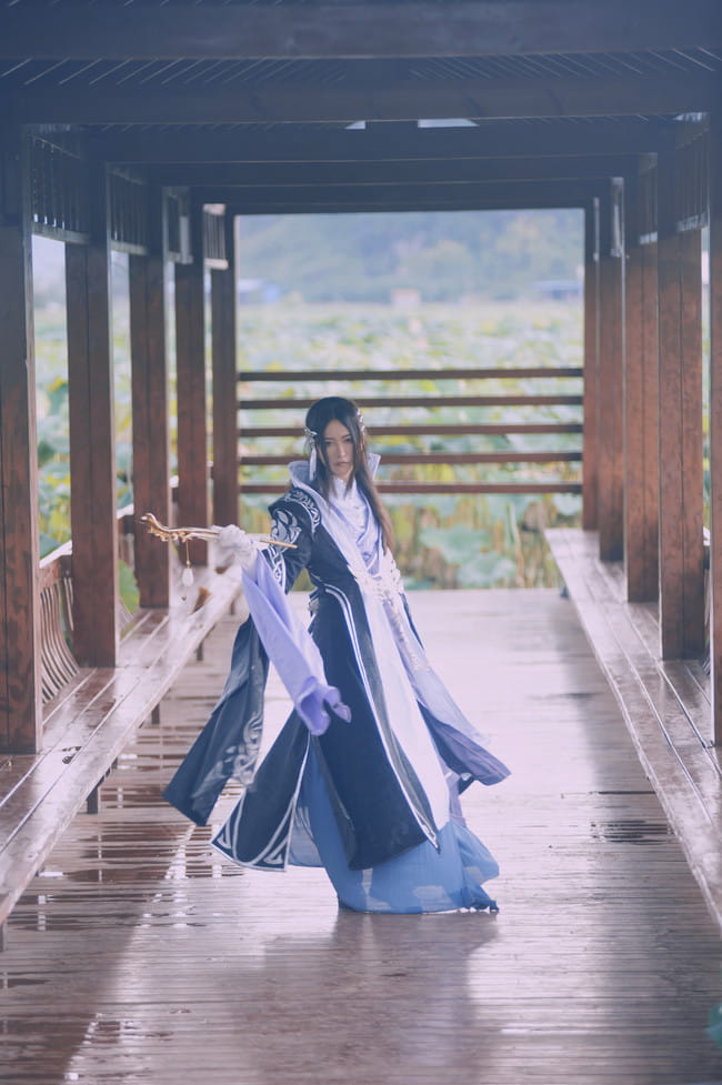 剑侠情缘网络版叁 万花 双花 cosplay