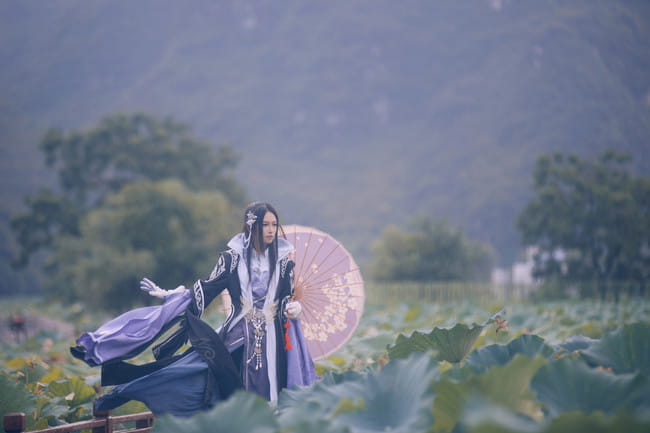 剑侠情缘网络版叁 万花 双花 cosplay