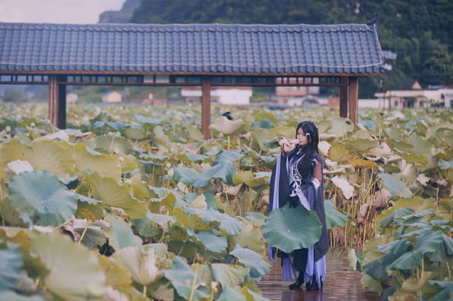 剑侠情缘网络版叁 万花 双花 cosplay