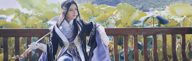 剑侠情缘网络版叁 万花 双花 cosplay