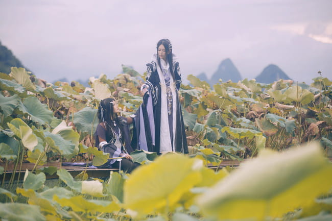 剑侠情缘网络版叁 万花 双花 cosplay