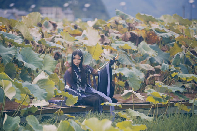 剑侠情缘网络版叁 万花 双花 cosplay