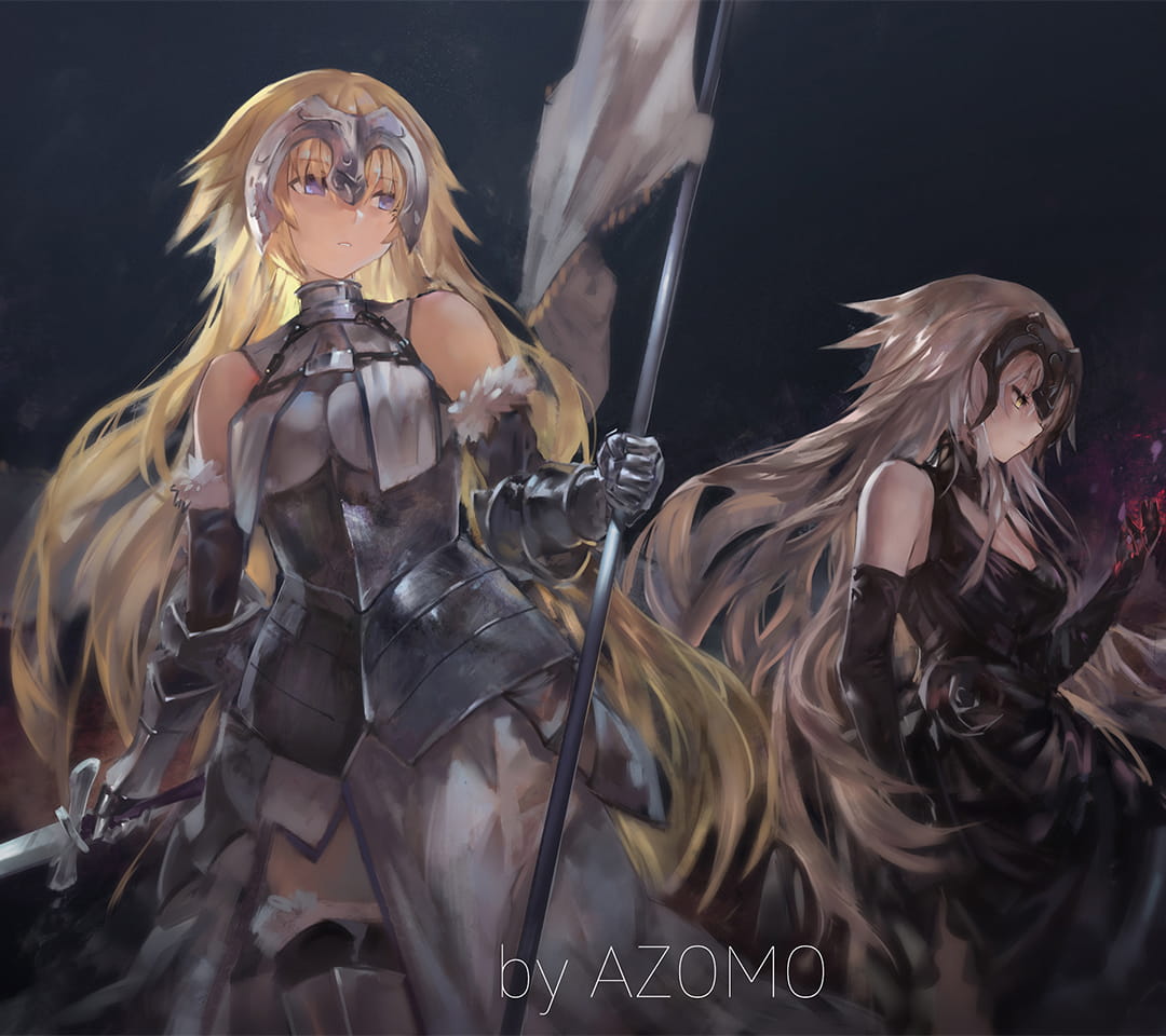 贞德电脑壁纸第二期fgo(1)